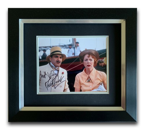 David suchet hand signed - suchet,