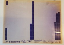 Spare parts catalogue/parts catalogue Fiat/Ertone X 1/9 in