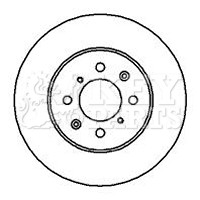 2x Brake Discs Pair Vented