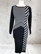 Karen Millen Black & Grey Knit