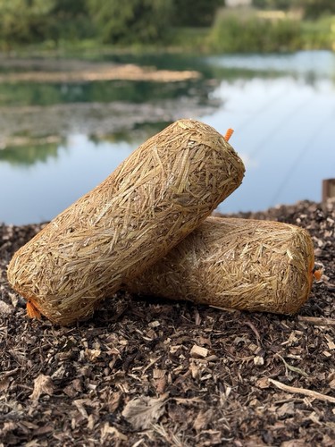 2x450g barley straw logs for - 2x450g,