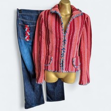 Escada Sport Denim Jeans & Unique Matching Wool & Denim Jacket Size 38 Fit 10