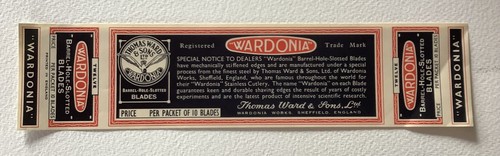Wardonia shaving box packaging - wardonia,