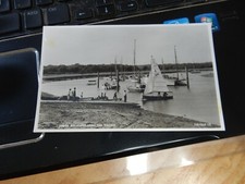 damaged postcard    BUCKLERS HARD  YACHTS  