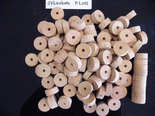 100 cork rings - 100, overstock