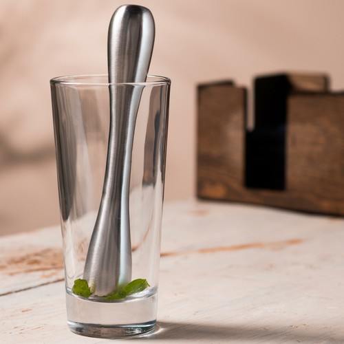 Stainless steel muddler - muddler, |