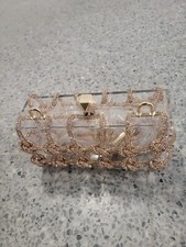 Transparent Knot Rope CLUTCH