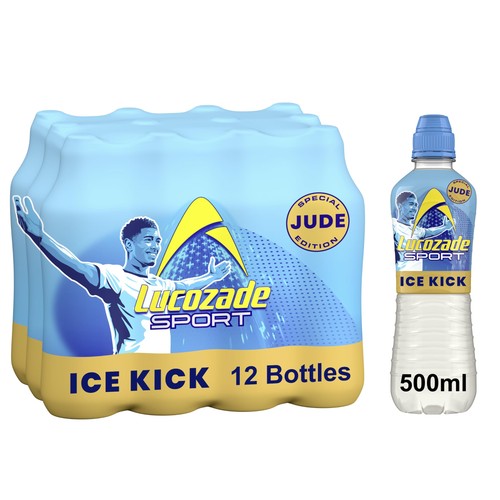 Lucozade sport ice kick - kick, jude