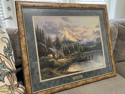 Thomas kinkade lakeside - thomas,