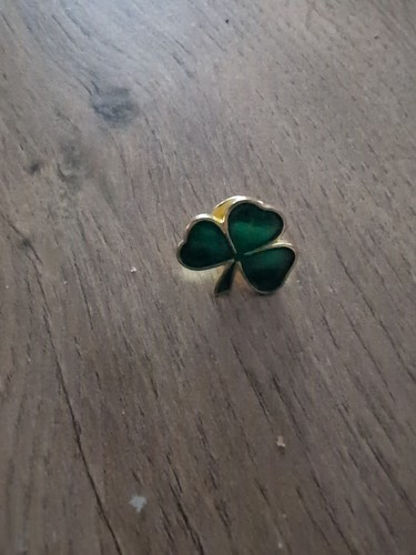 Shamrock lapel pin - pin, badge