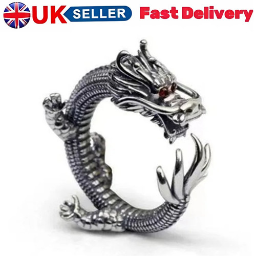Antique dragon ring - antique,