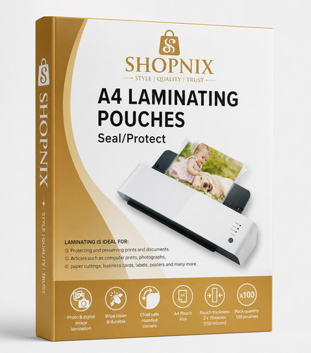 100 laminating pouches - 100,