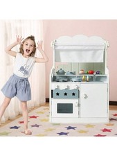 Large Kids Wooden Play Kitchen