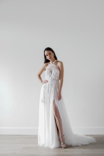 Halter neck wedding - , by