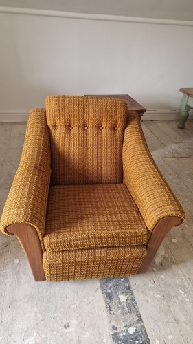 Vintage swedish armchair mid - swedish,