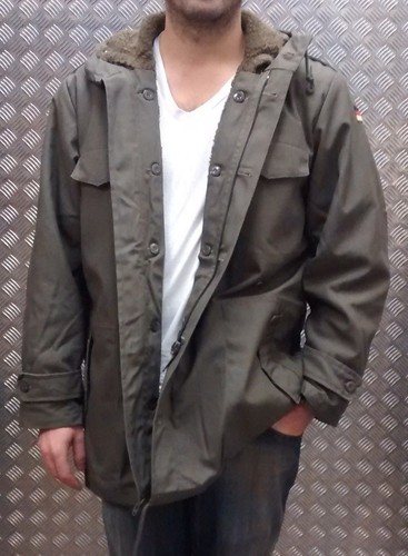 German military style parka - german,