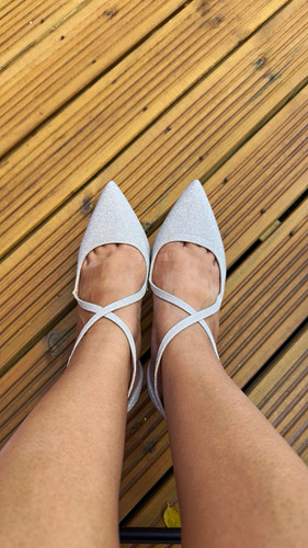 New look silver glitter - look,