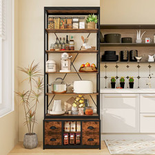 8-Tier Freestanding Bookshelf