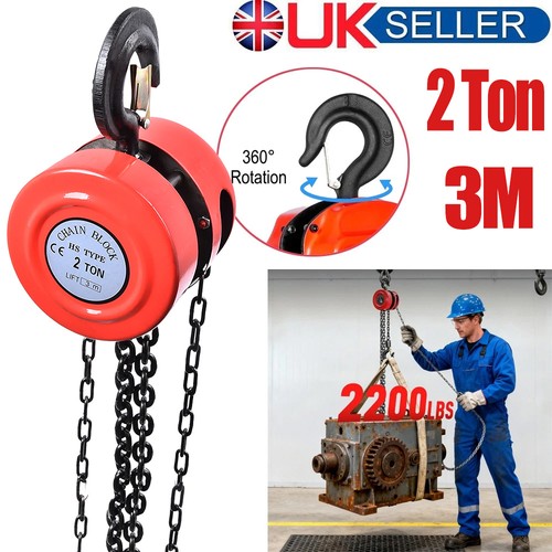 Ton chain hoist block and - hoist,