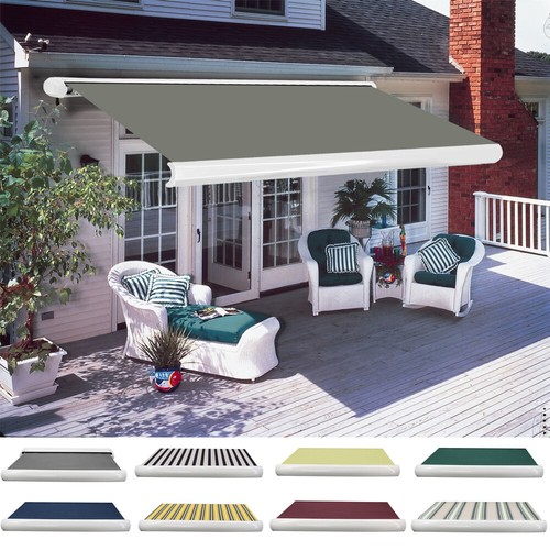 Full cassette garden awning - cassette,