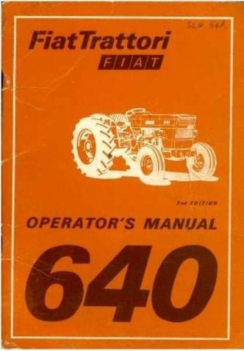 Fiat tractor 640 640dt - fiat,