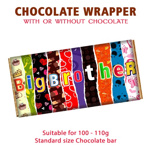 Big brother chocolate bar - big,