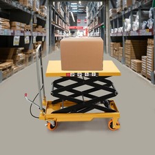 Hydraulic Lift Table Cart