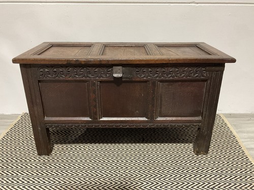Antique coffer large english - antique, large,