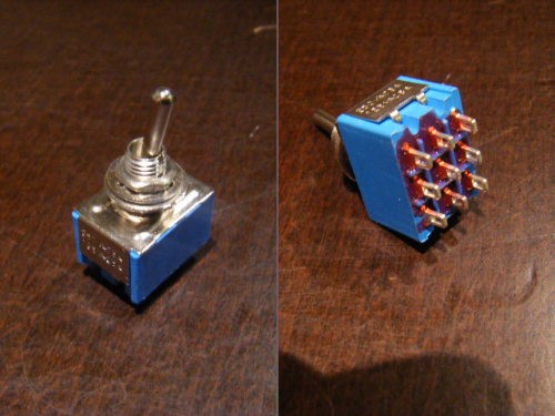 3pdt mini toggle switch - 3pdt,