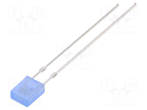 Led 2x4x5mm blue 100 - blue, 100°