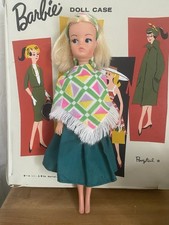 Vintage Sindy Tammy Tressy Doll Poncho Headscarf Skirt 1960s Mod
