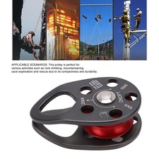 Rock climbing pulley aluminum - pulley,