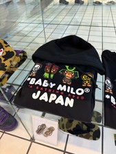 BAPE Baby Milo Hoodie Black
