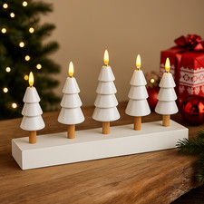 Christmas Wooden Candle Bridge