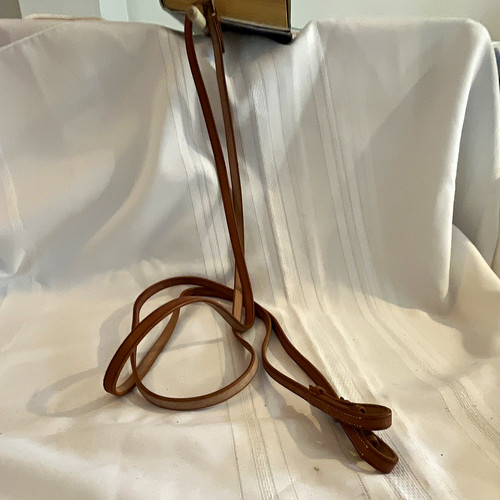 Newmarket tan leather horse - newmarket,