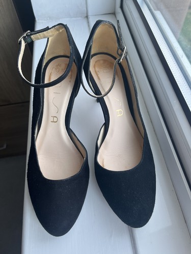 Unisa womens black ankle tie - unisa,