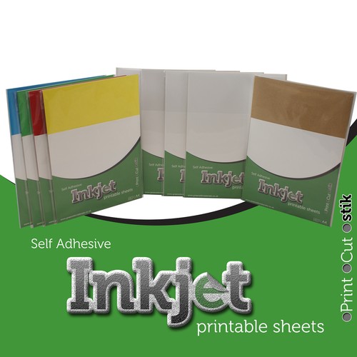 Inkjet printable self adhesive - inkjet,