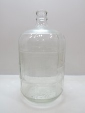 3 GALLON CLEAR ITALY CARBOY
