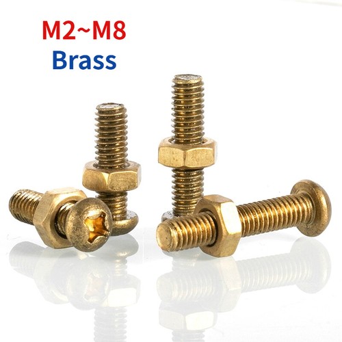 Phillips pan button head bolts - pan,