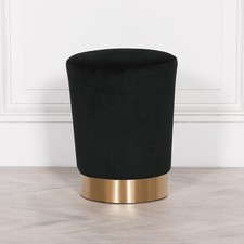Art Deco Style Black Velvet