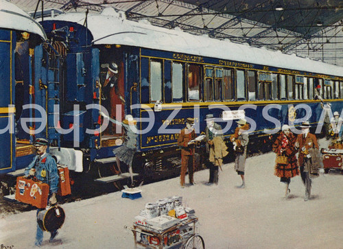 Postcard painting gouache - postcard/painting,