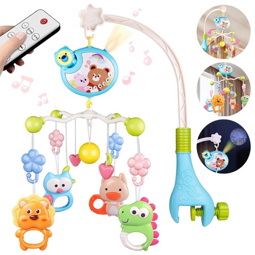 Baby musical crib bed bell - bed,