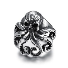 Vintage stainless steel ring - steel,