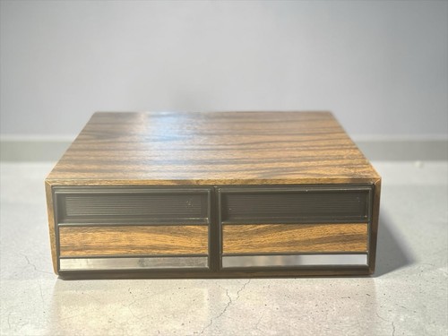 Vintage 80s faux wood grain - vintage,