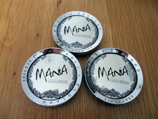 3 x Mania Alloy Wheel Centre