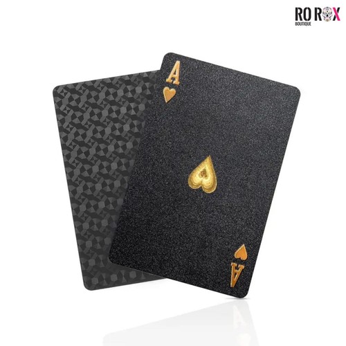 Deck plastic playing cards - of,