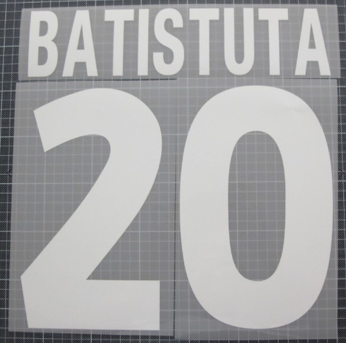 Batistuta 2001 2002 - 2001-2002, roma