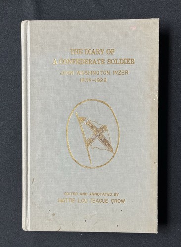 Diary confederate soldier - a,