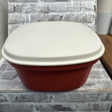 Vintage Tupperware Microwave Steamer Rice Veg Cooker Server Strainer Drainer VGC