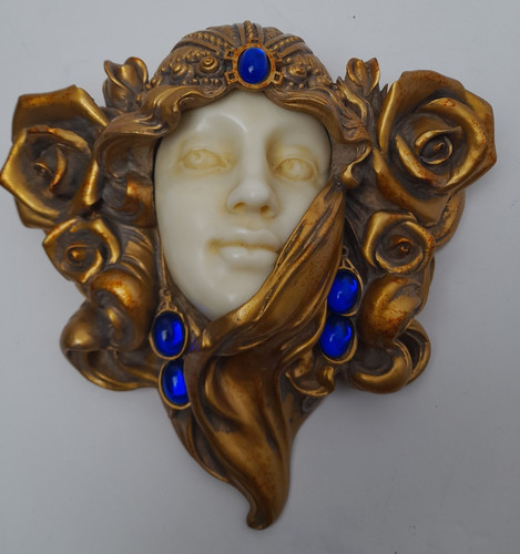 Art nouveau wall - hung, candle
